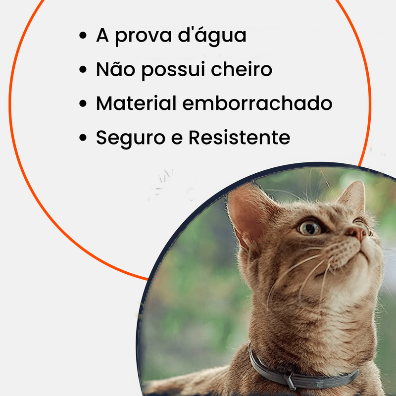 Colar Anti Pulgas e Carrapatos SafePet (Cães e Gatos)