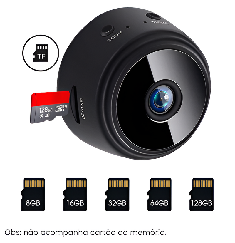 Mini Câmera WiFi HD